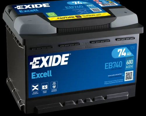 Ogłoszenie - Akumulator Exide Excell 74Ah 680A EN PRAWY PLUS - Pruszków - 390,00 zł