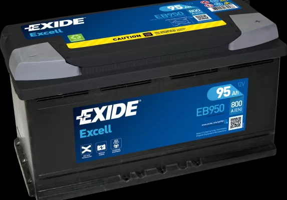 Ogłoszenie - Akumulator Exide Excell 95Ah 800A EN PRAWY PLUS - Pruszków - 520,00 zł