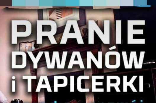 Ogłoszenie - PRANIE TAPICERKI - Śląskie
