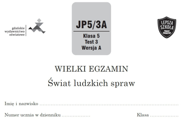 Ogłoszenie - Wielki egzamin polski kl4,5,6,7,8 !!! 2023/2024 !!!
