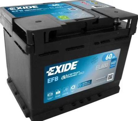 Ogłoszenie - Akumulator Exide Start Stop EFB 60Ah 640A PRAWY PLUS - Targówek - 480,00 zł