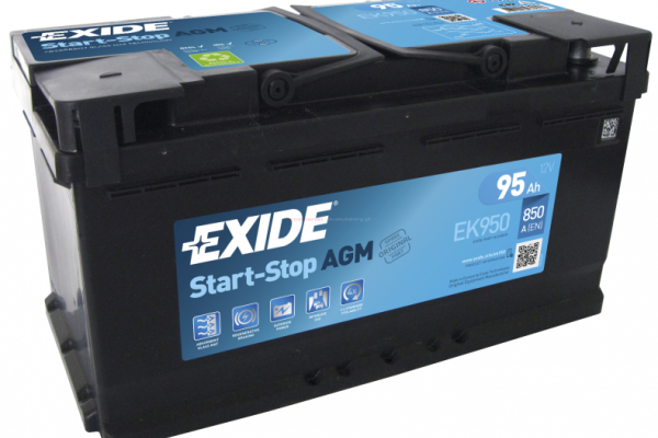 Ogłoszenie - Akumulator EXIDE AGM START&STOP EK950 95Ah 850A EN - Targówek - 830,00 zł