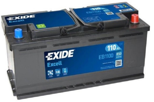 Ogłoszenie - Akumulator Exide Excell 110Ah 850A EN PRAWY PLUS - Ursynów - 660,00 zł