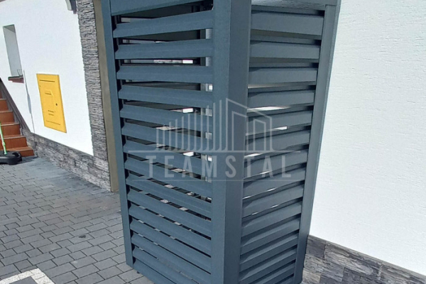 Ogłoszenie - Osłona pompy ciepła 90x50x180 cm antracyt TS577 - Zakopane - 2 380,00 zł