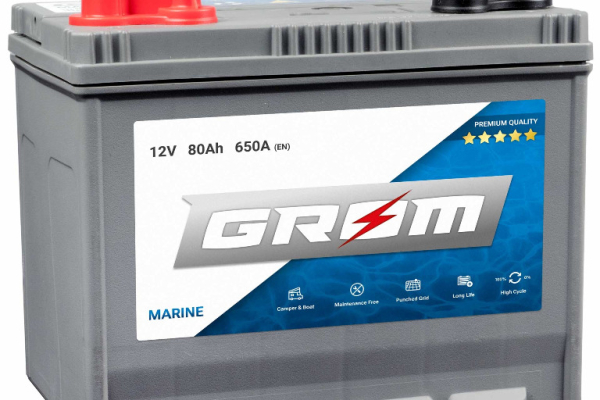 Ogłoszenie - Akumulator GROM MARINE 80Ah 650A M31-DC - Otwock - 490,00 zł