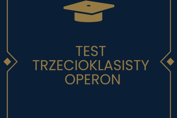 Ogłoszenie - Testy Trzecioklasisty - 25,00 zł