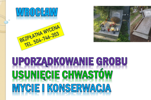Ogłoszenie - Ile kosztuje opieka nad grobem, tel. 504-746-203, Wrocław, Cmentarz grabiszyński. Osobowice, Kiełczowska, - Wrocław