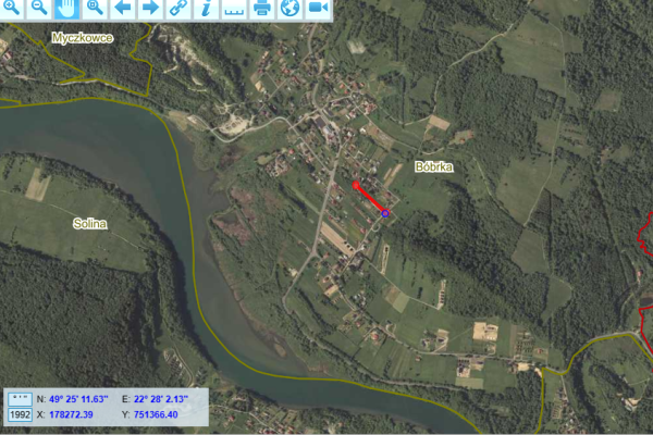 Ogłoszenie - Działka, Bieszczady, Bóbrka, k. SOLINA - Podkarpackie - 143 000,00 zł