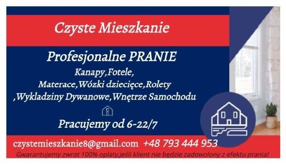 Ogłoszenie - Firma Czyste Mieszkanie - Tarnów