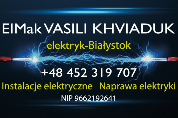 Ogłoszenie - Elektryk Białystok, Złota Rączka Białystok. - Białystok - 150,00 zł