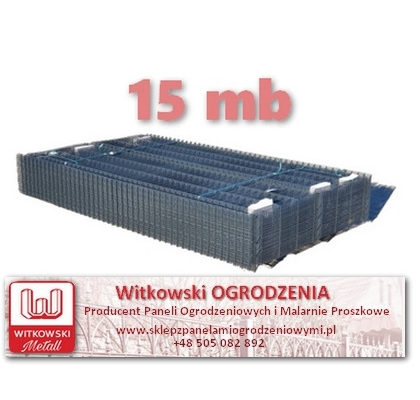 Ogłoszenie - Kompletny zestaw ogrodzeniowy 3D drut fi +-5 mm o wysokości 1030 mm - 15 mb - Zachodniopomorskie - 870,00 zł