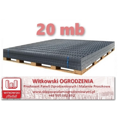 Ogłoszenie - Kompletny zestaw ogrodzeniowy 2D drut fi 6/5/6 mm o wysokości 830 mm - 20 mb - Zachodniopomorskie - 1 175,00 zł