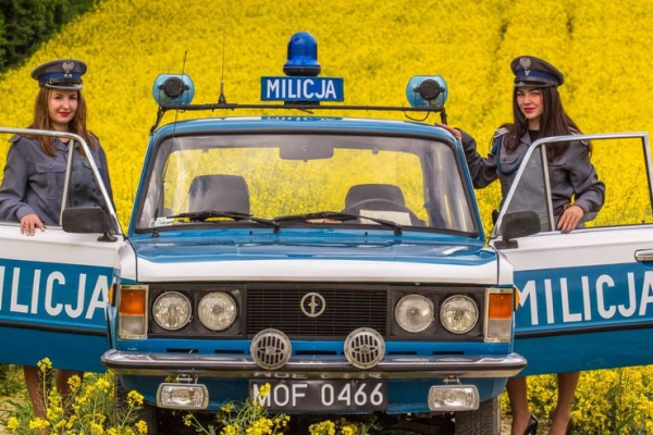 Ogłoszenie - Radiowóz Milicja Fiat 125p zabytek 1988 - Zamość
