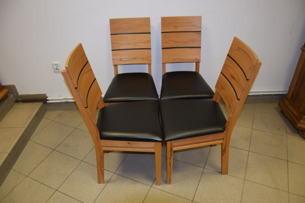 Ogłoszenie - krzesła 4 sztuki - jak nowe - Olsztyn - 220,00 zł