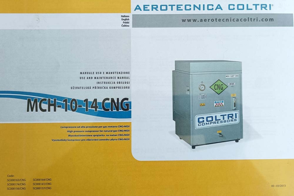 Ogłoszenie - Nowy zestaw kompresora do gazu ziemnego CNG typ MCH10 - Grodzisk Mazowiecki