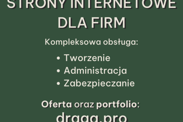 Ogłoszenie - Tworzenie Stron WWW | Strony Internetowe | Sklepy Online | Wordpress => Współpraca z freelancerem - Zabrze - 1 000,00 zł