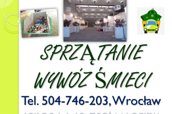 Ogłoszenie - Sprzątanie obsługa imprezy, cena tel 504-746-203, koncert, event firmowy, Wrocław. Sprzątanie po koncercie, imprezie - Wrocław