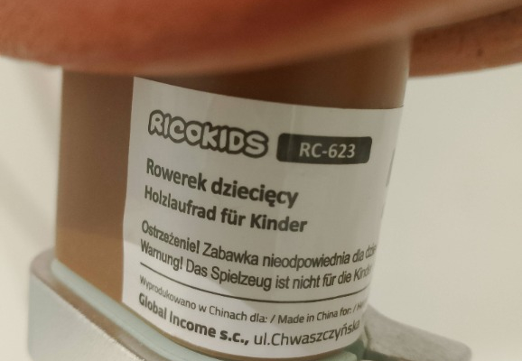 Ogłoszenie - Ultralekki nowoczesny rowerek biegowy Ricokids Magnesium miętowy !!! - Białołęka - 220,00 zł