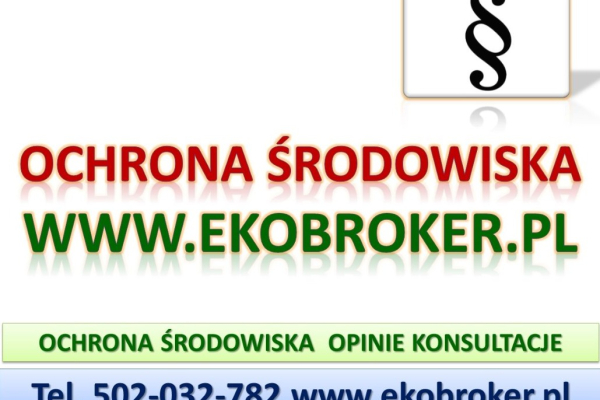 Ogłoszenie - Kobize, opłaty środowiskowe, obsługa firm, cena, tel 502-032-782, raportowanie. Wykonanie raportu dla zakładu. - Wrocław