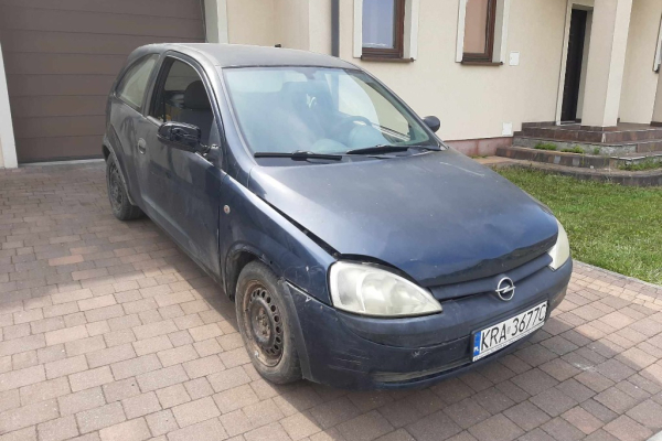 Ogłoszenie - Opel Corsa C LPG 1.2 Sprawna w ciągłej eksploatacji - Kraków - 1 200,00 zł