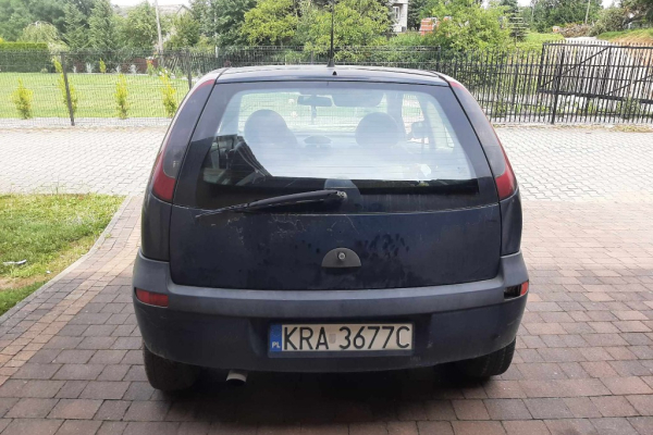 Ogłoszenie - Opel Corsa C LPG 1.2 Sprawna w ciągłej eksploatacji - Kraków - 1 200,00 zł