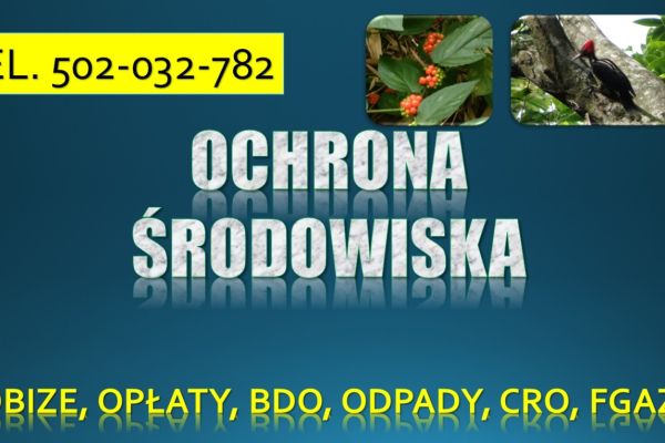 Ogłoszenie - Obsługa firmy z ochrony środowiska, tel. 504-746-203. Szkolenie indywidualne, pomoc, obowiązki w firmie - Wrocław