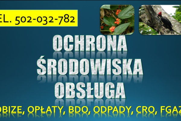 Ogłoszenie - Obsługa firmy z ochrony środowiska, tel. 504-746-203. Szkolenie indywidualne, pomoc, obowiązki w firmie - Wrocław