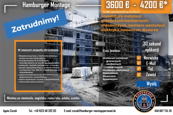 Ogłoszenie - Poszukiwani monterzy okien (m/k/d)