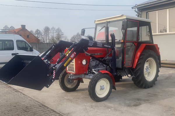 Ogłoszenie - C-360 / 330 /MF/ZETOR/ T-25 ŁADOWACZ CZOŁOWY TUR AGRO TUR - 3 300,00 zł