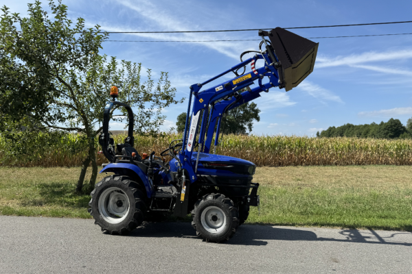 Ogłoszenie - ŁADOWACZ CZOŁOWY DO MINI CIĄGNIKA, TRAKTORKA OGRODNICZEGO: KUBOTA, MITSHIBUSHI, FARMTRAC, ISEKI I INNE - 7 000,00 zł