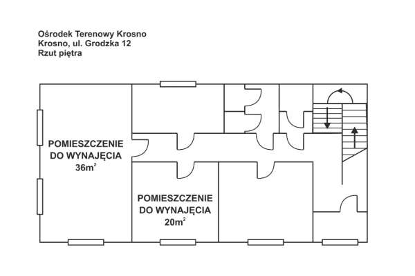 Ogłoszenie - Biura Krosno Grodzka 12 - Krosno - 1 790,00 zł