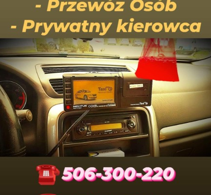 Ogłoszenie - Taxi RafTaxi (Wyrzysk) - Piła - 8,00 zł