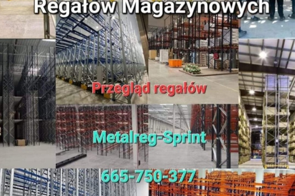 Ogłoszenie - Montaż regałów magazynowych serwis przegląd - Zachodniopomorskie - 2 000,00 zł