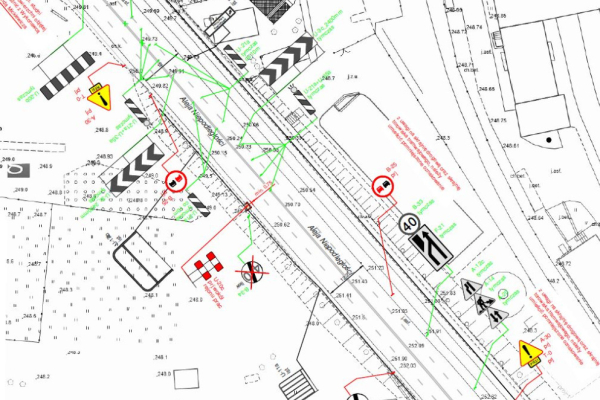 Ogłoszenie - Projektowanie tymczasowej organizacji ruchu Gliwice Katowice Chorzów Bytom Śląsk - Bytom - 1,00 zł