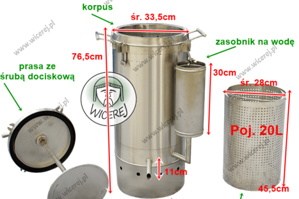 Ogłoszenie - Topiarka Parowa z Prasą Elektryczna - 3 450,00 zł