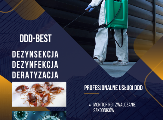 Ogłoszenie - Dezynsekcja Deratyzacja Odpluskwianie Likwidacja Szkodników DDD HACCP - Częstochowa - 300,00 zł