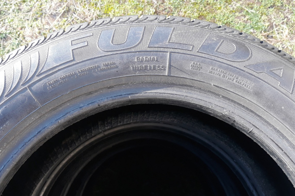 Ogłoszenie - Opony letnie FULDA 165/70R14 - Śląskie - 30,00 zł