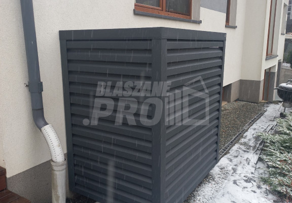 Ogłoszenie - Osłona pompy ciepła 80x50x180 cm antracyt GP319 - Gorzów Wielkopolski - 2 400,00 zł