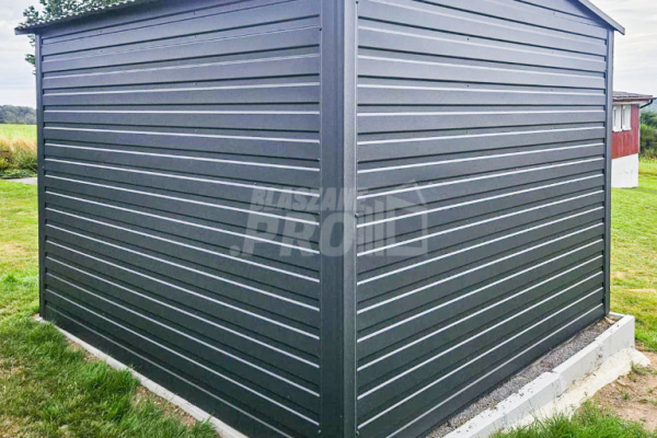 Ogłoszenie - Schowek - Domek ogrodowy 3x3m - drzwi - antracyt - dach dwuspadowy  GP429 - Łódź - 4 190,00 zł