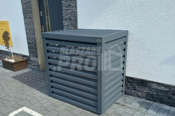 Ogłoszenie - Osłona klimatyzatora - pompy ciepła 80x50x130 cm antracyt GP299 - Wieliczka - 2 050,00 zł