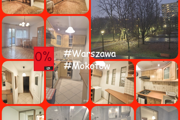 Ogłoszenie - #Warszawa #Mokotów #Sadyba 2 pokoje - kuchnia - balkon - piwnica - park! - Mokotów