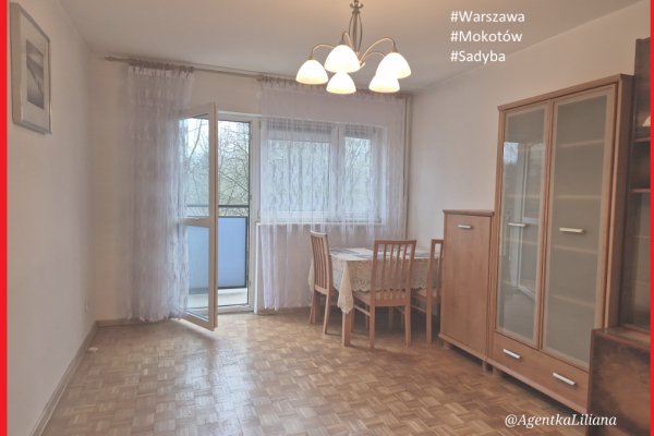 Ogłoszenie - #Warszawa #Mokotów #Sadyba 2 pokoje - kuchnia - balkon - piwnica - park! - Mokotów