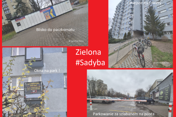 Ogłoszenie - #Warszawa #Mokotów #Sadyba 2 pokoje - kuchnia - balkon - piwnica - park! - Mokotów