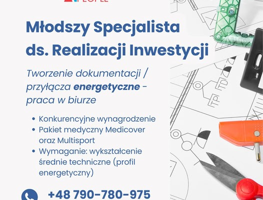 Ogłoszenie - Młodszy Specjalista ds. Realizacji Inwestycji - Rybnik