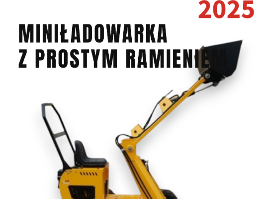 Ogłoszenie - Mini Ładowarka kołowa z prostym ramieniem MS-L113FS JSB - Nowa 2025 - Toruń - 26 999,00 zł