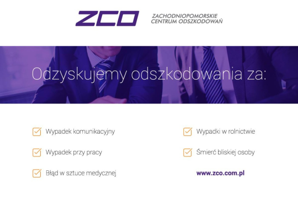 Ogłoszenie - ZOSTAŁEŚ OFIARĄ WYPADKU LUB KOLIZJI? POMOŻEMY !!! - Szczecin