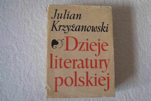 Ogłoszenie - Dzieje Literatury polskiej, Julian Krzyżanowski PWN - Kraków - 22,00 zł