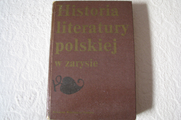 Ogłoszenie - Historia literatury polskiej w zarysie  M. Stępień, Wydanie I twarda oprawa - Małopolskie - 17,00 zł