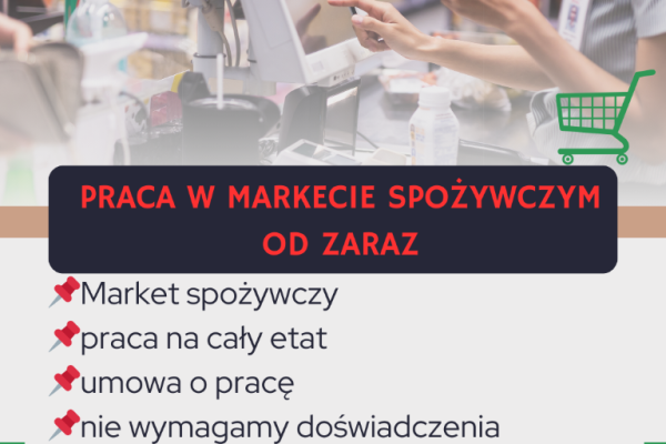 Ogłoszenie - Praca w markecie, Dino Polska S.A., Kudowa Zdrój - Wrocław