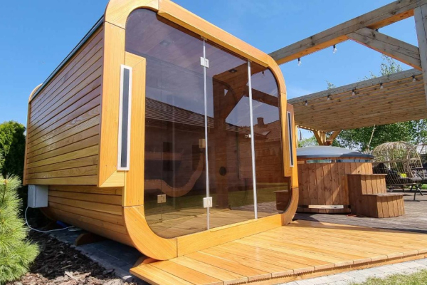 Ogłoszenie - Sauna ogrodowa nowoczesna przeszklona - Opole - 52 900,00 zł